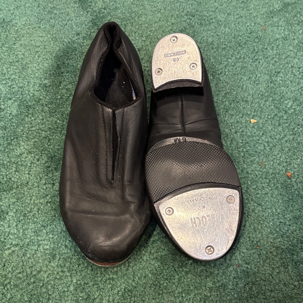 Bloch Black Leather Tap Shoes